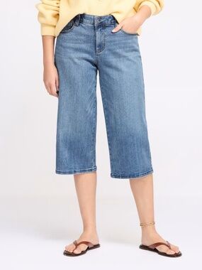 Democracy 21/22" AB Solution High Rise Capri with Hook & Bar in Indigo Size 10